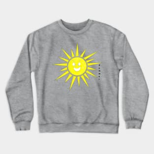 Angry Sun Hot Summer Crewneck Sweatshirt